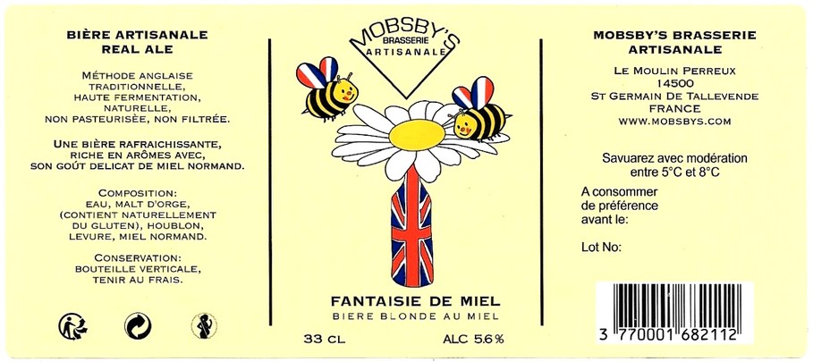 etiquette BRASSERIE MOBSBYS 14