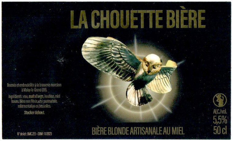 Etiquette BRASSERIE MONCLEM 15