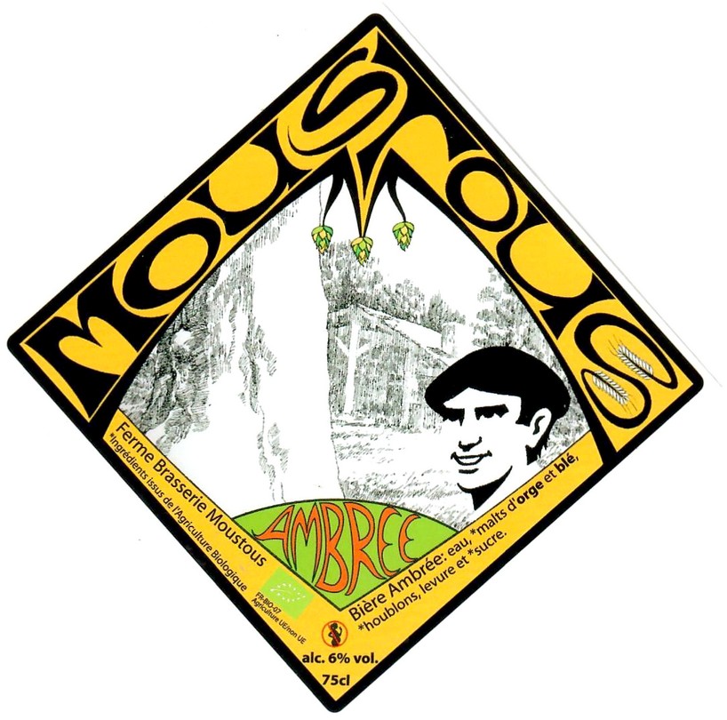 Etiquette BRASSERIE MOUSTOUS 16