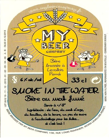 Etiquette BRASSERIE MY BEER COMPANY 02