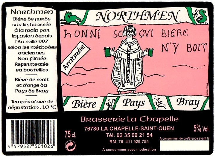 Etiquette BRASSERIE NORTHMAEN 03