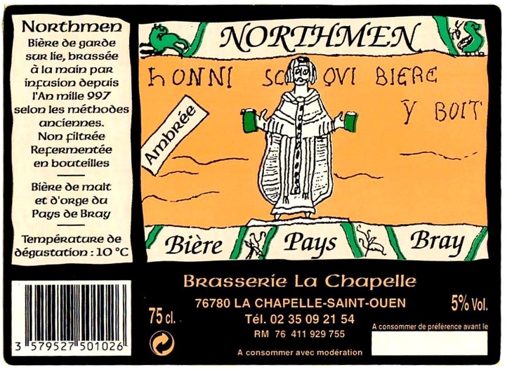 Etiquette BRASSERIE NORTHMAEN 04