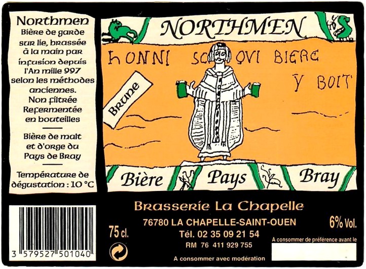 Etiquette BRASSERIE NORTHMAEN 06