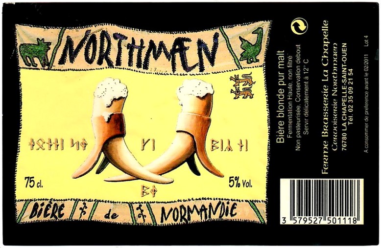 Etiquette BRASSERIE NORTHMAEN 09