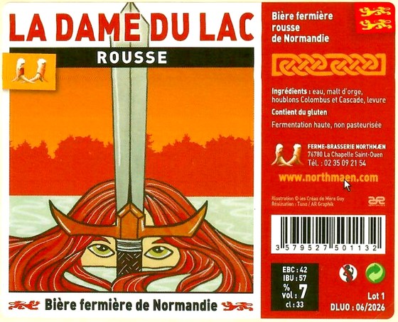 Etiquette BRASSERIE NORTHMAEN 101