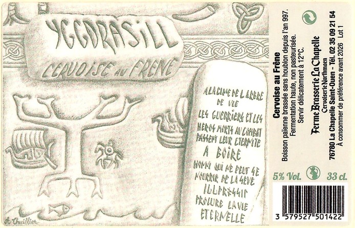 Etiquette BRASSERIE NORTHMAEN 109