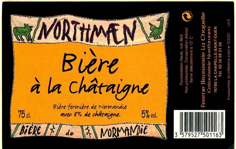 Etiquette BRASSERIE NORTHMAEN 11