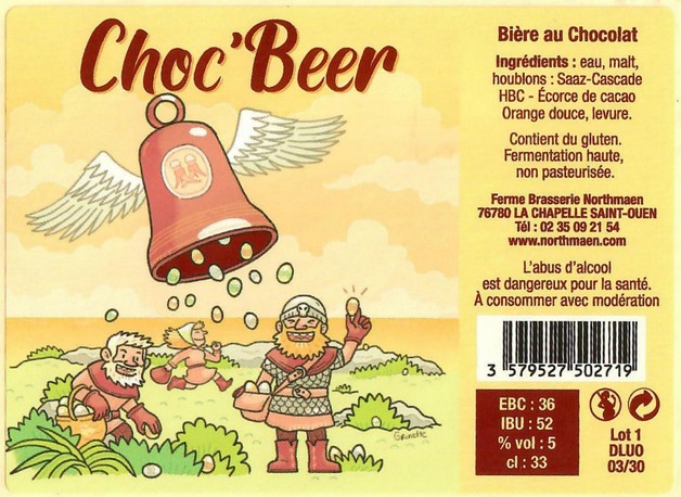 Etiquette BRASSERIE NORTHMAEN 116