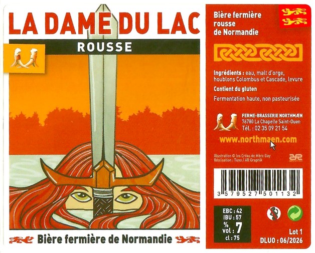 Etiquette BRASSERIE NORTHMAEN 123