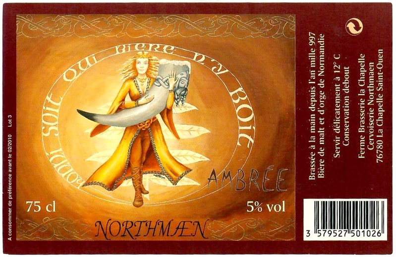 Etiquette BRASSERIE NORTHMAEN 13