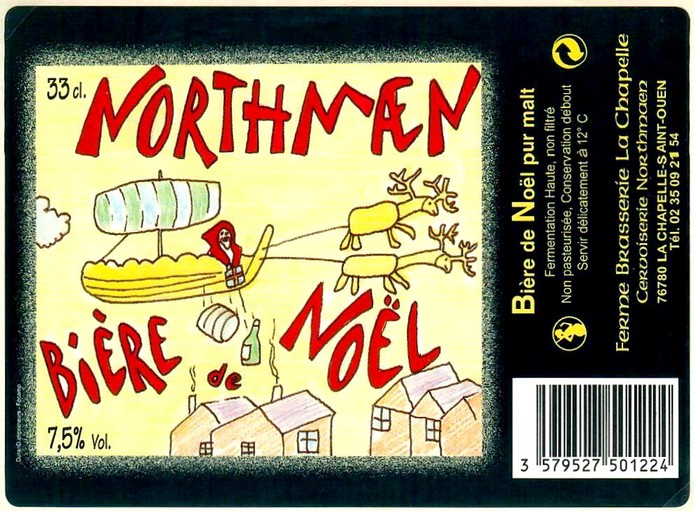 Etiquette BRASSERIE NORTHMAEN 25