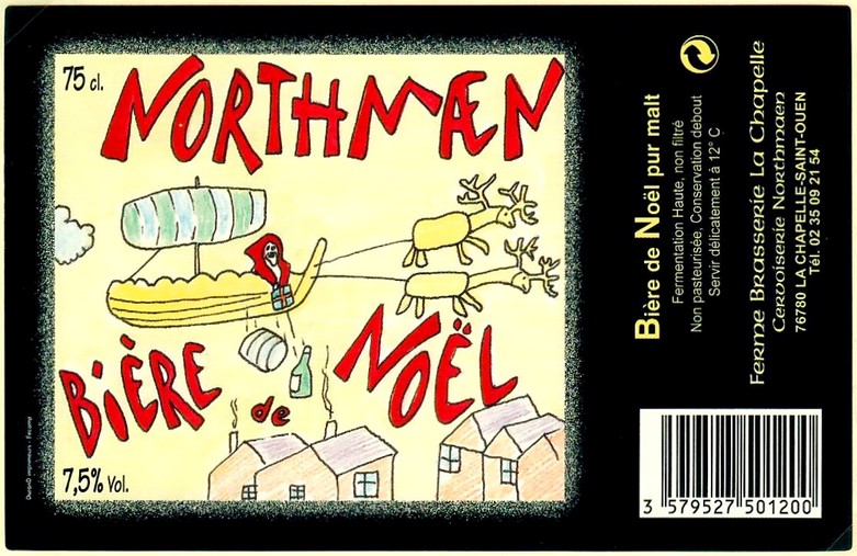 Etiquette BRASSERIE NORTHMAEN 27