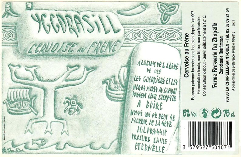 Etiquette BRASSERIE NORTHMAEN 35