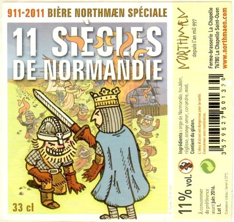 Etiquette BRASSERIE NORTHMAEN 39