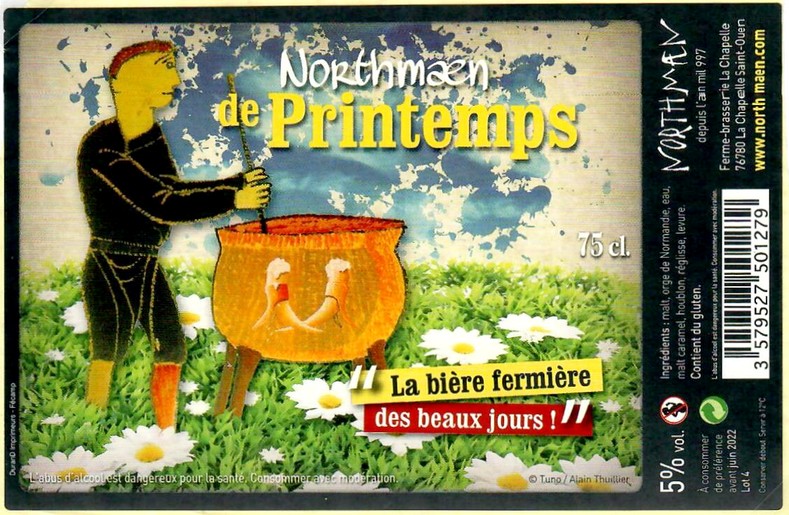 Etiquette BRASSERIE NORTHMAEN 42