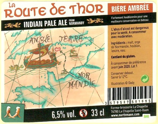 Etiquette BRASSERIE NORTHMAEN 48