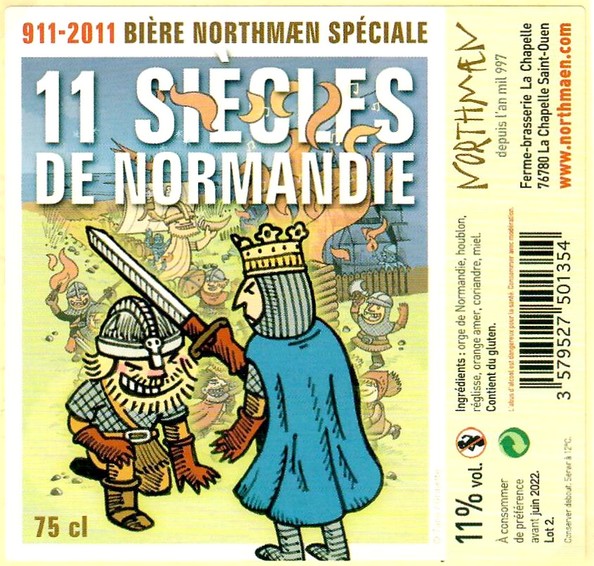 Etiquette BRASSERIE NORTHMAEN 51