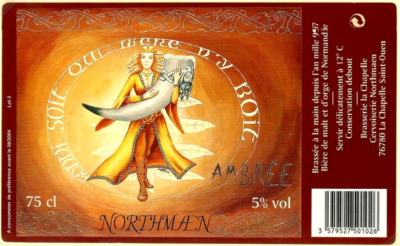 Etiquette BRASSERIE NORTHMAEN 62
