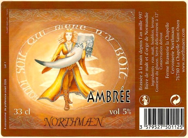 Etiquette BRASSERIE NORTHMAEN 84