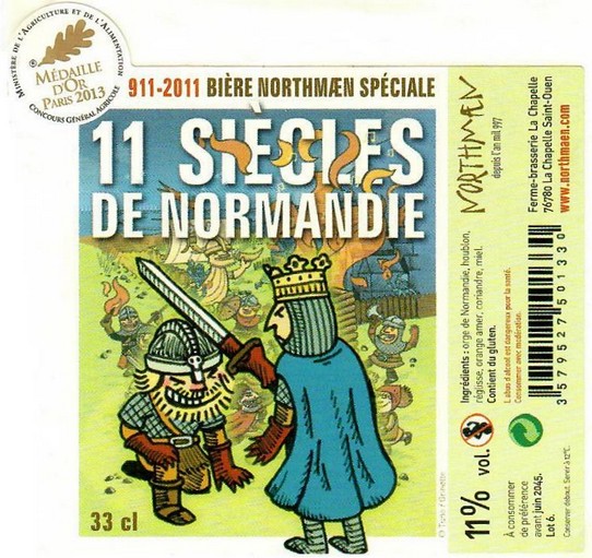 Etiquette BRASSERIE NORTHMAEN 97