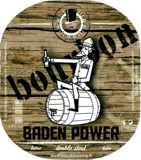 Etiquette BRASSERIE O CLOCK 09