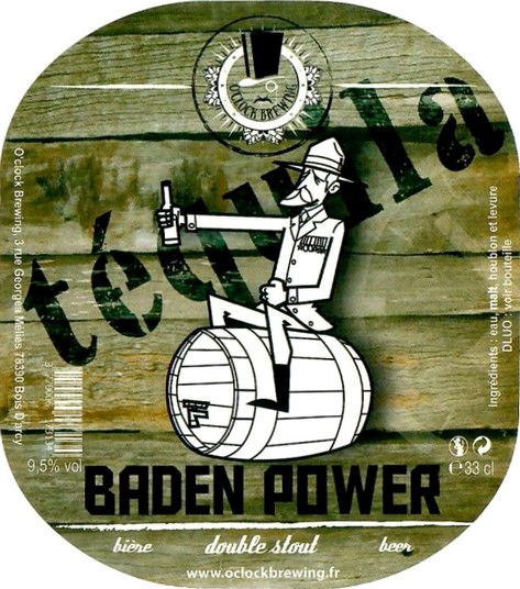 Etiquette BRASSERIE O CLOCK 26