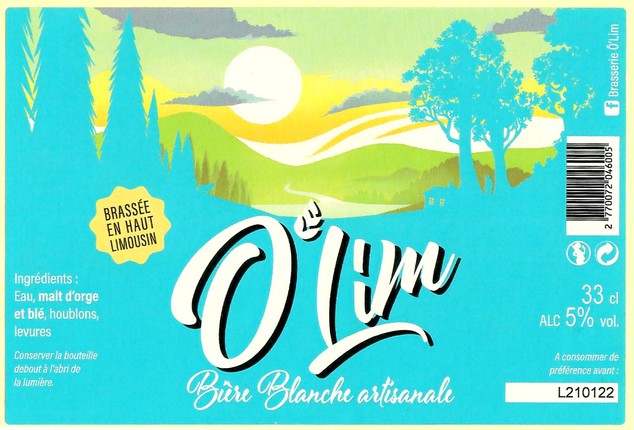Etiquette BRASSERIE O'LIM 02