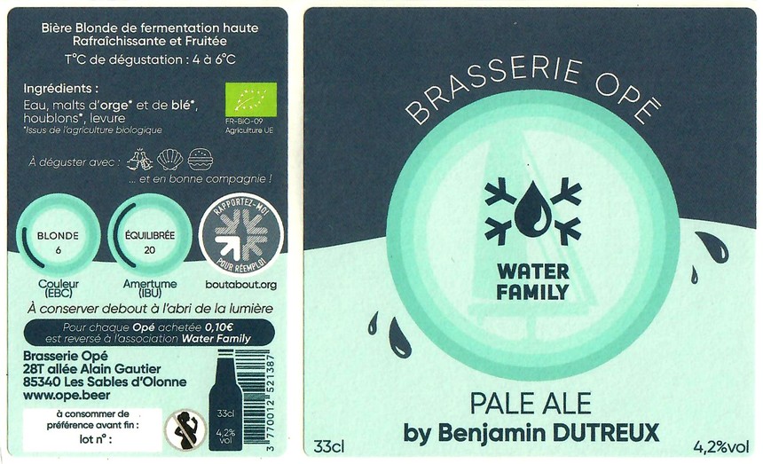 Etiquette BRASSERIE OPE 41