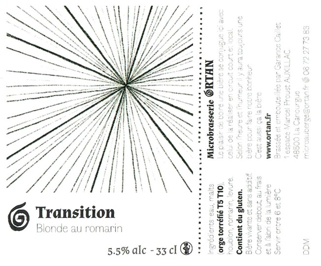 Etiquette BRASSERIE ORTAN 03