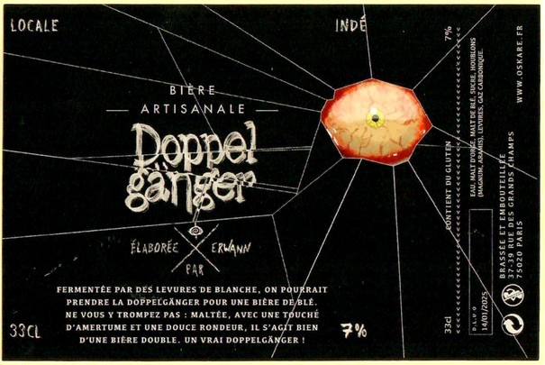 Etiquette BRASSERIE OSKARE 14