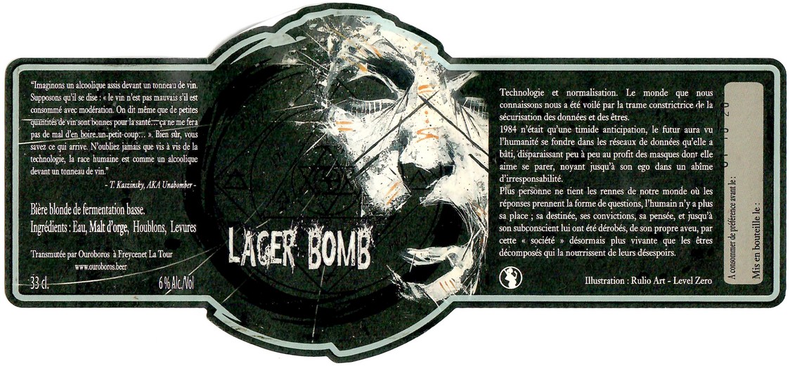 Etiquette BRASSERIE OUROBOROS 19