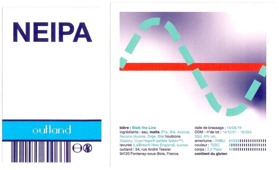 Etiquette BRASSERIE OUTLAND 06