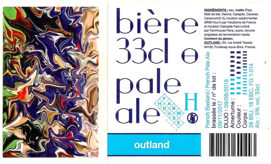 Etiquette BRASSERIE OUTLAND 09