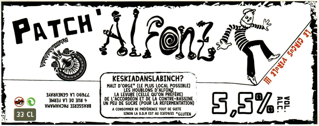 Etiquette BRASSERIE PACHAMAMA 38