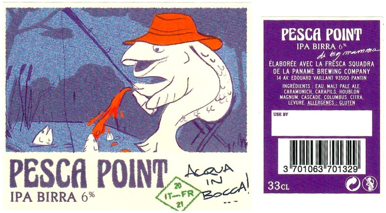 Etiquette BRASSERIE PANAME BREWING COMPANY 13