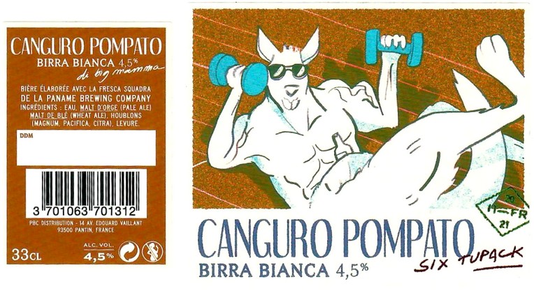 Etiquette BRASSERIE PANAME BREWING COMPANY 14