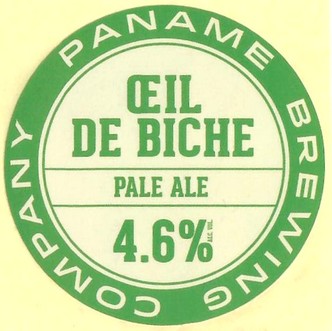 Etiquette BRASSERIE PANAME BREWING COMPANY 22