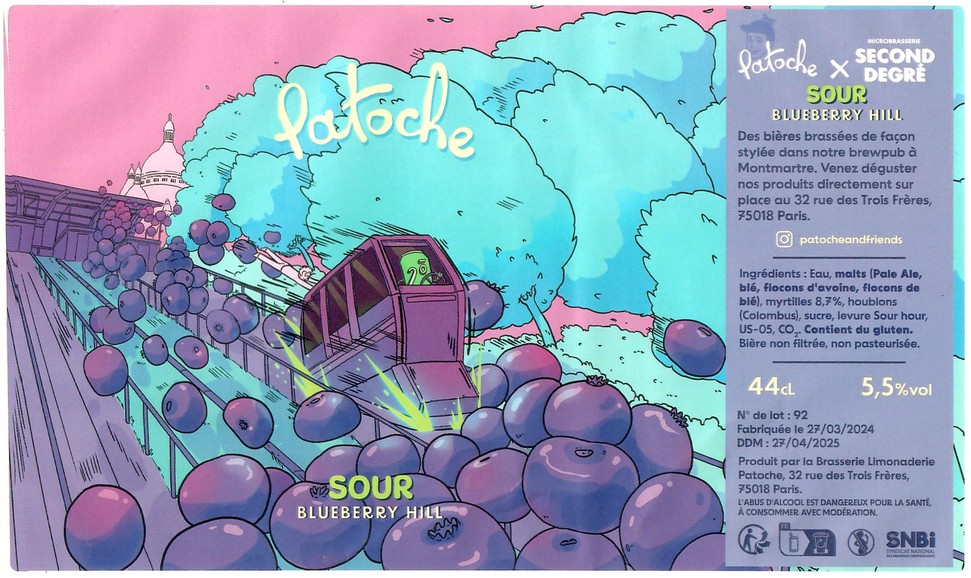 Etiquette BRASSERIE PATOCHE 02