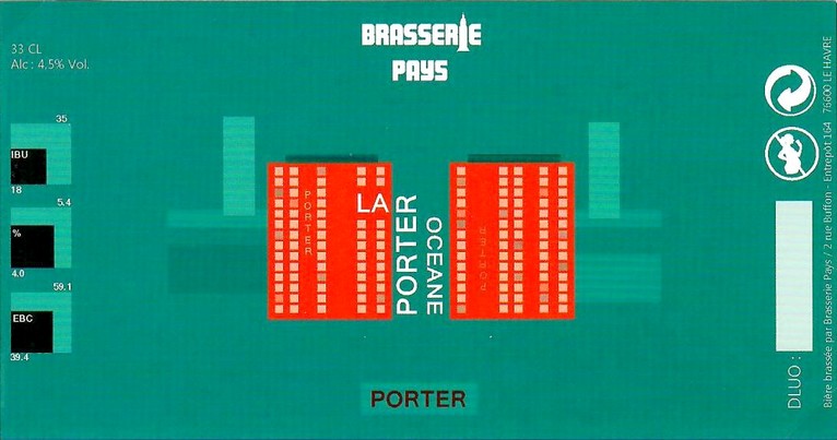 Etiquette BRASSERIE PAYS 08