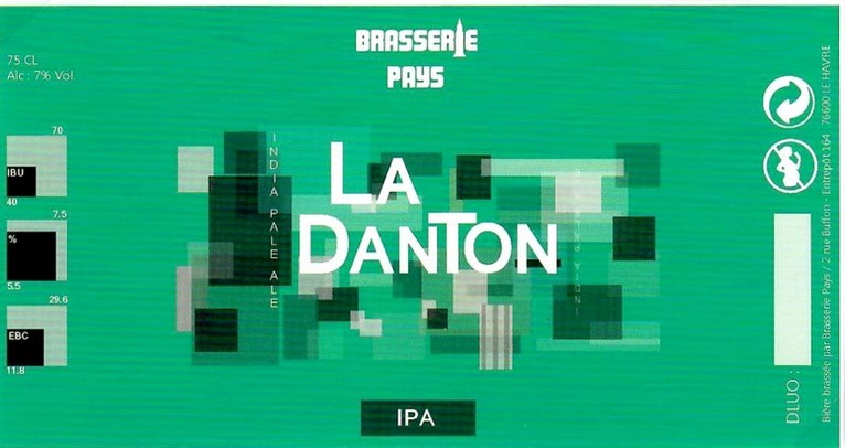 Etiquette BRASSERIE PAYS 10