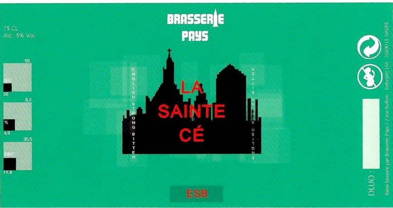 Etiquette BRASSERIE PAYS 15