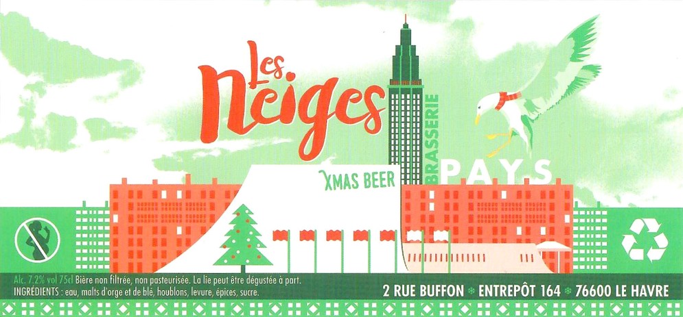 Etiquette BRASSERIE PAYS 16