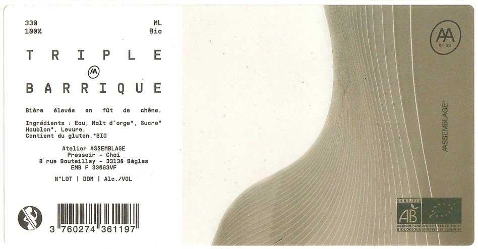 Etiquette BRASSERIE PIP 23