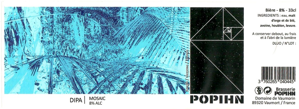 Etiquette BRASSERIE POHPIN 14