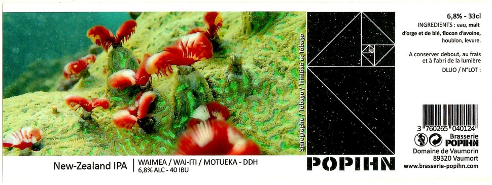 Etiquette BRASSERIE POHPIN 19