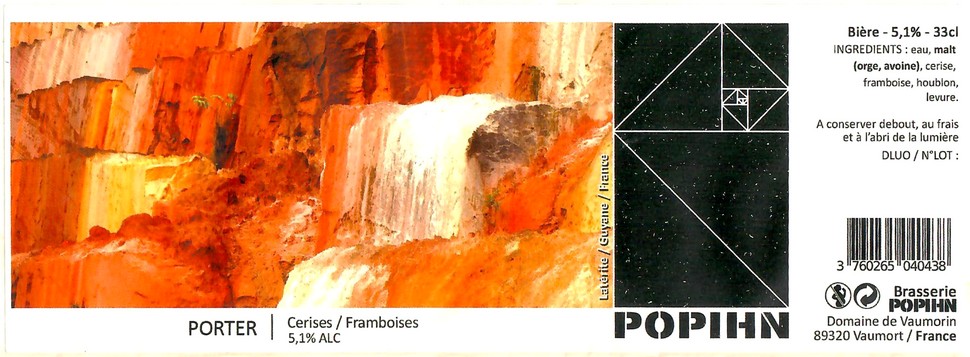 Etiquette BRASSERIE POHPIN 24