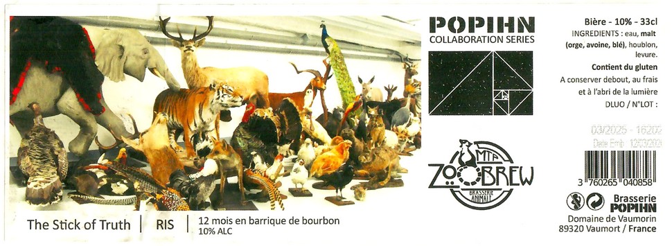 Etiquette BRASSERIE POHPIN 33