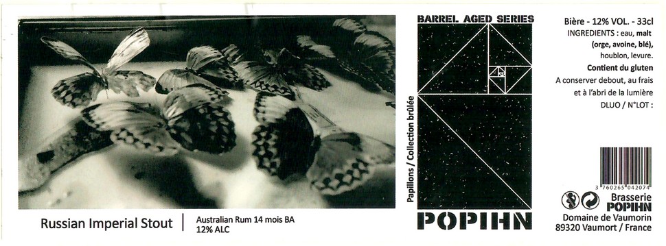 Etiquette BRASSERIE POHPIN 39