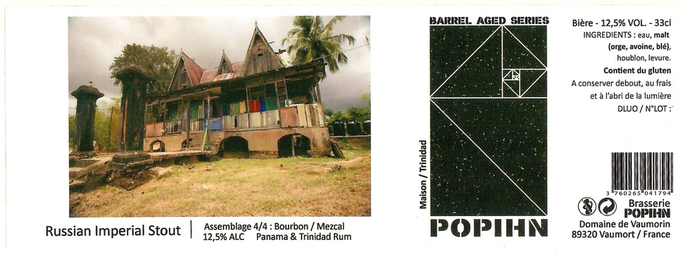 Etiquette BRASSERIE POHPIN 40