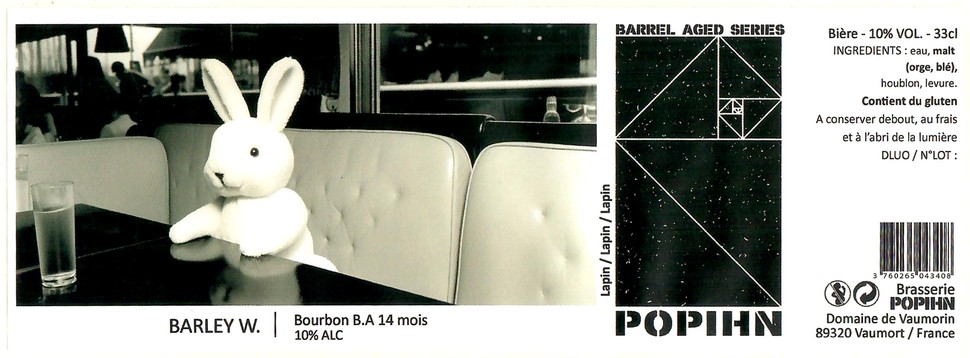 Etiquette BRASSERIE POHPIN 45